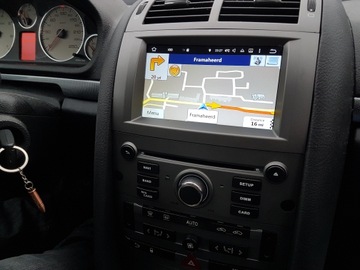 Радио Android 10 PEUGEOT 407 4G WiFi GPS DVD PL