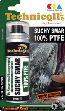 SUCHY SMAR TEFLONOWY PTFE 50ML TECHNICQLL