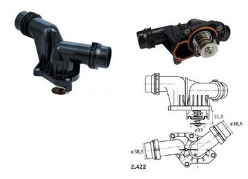 BEHR TERMOSTAT BMW E46 320D E39 520D 11532247019