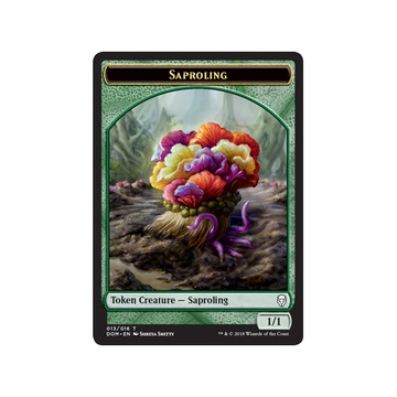 MTG 5x Saproling Token