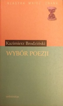 Kazimierz Brodziński WYBÓR POEZJI