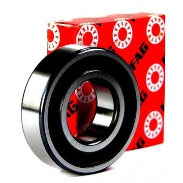 ŁOŻYSKO KULKOWE zwykłe 6305 2RS - 25x62x17mm FAG