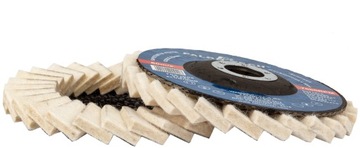 ЛЕЗВИЕ ДЛЯ ПОЛИРОВКИ ВОЙЛОКА 125M ДИСК ДЛЯ ПОЛИРОВКИ ВОЙЛКА