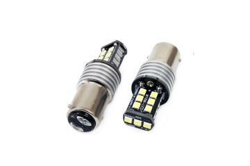 Żarówki LED z CANBUS 15SMD P21/5W Białe 2 szt