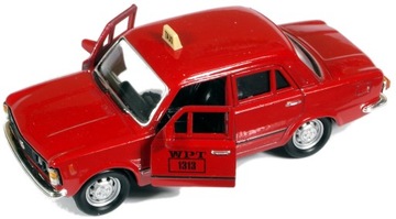 METALOWY MODEL AUTO FIAT 125p TAXI ZMIENNICY WPT