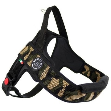 SZELKI dla dużego psa Labrador Golden XL 70-90cm TRE PONTI moro MOCNE