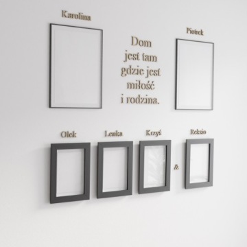 Ваш текст деревянными буквами на стене, 3-9 см.