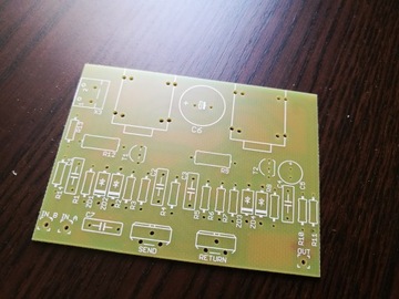 Pętla efektów LND150, Moduł pętli, płytka PCB