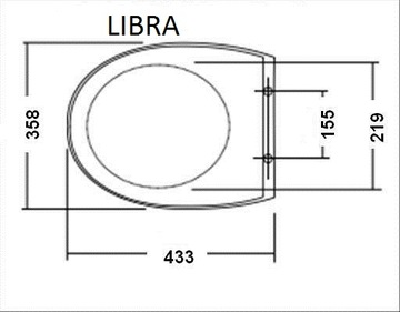 СЪЕМНАЯ МЕДЛЕННО ПОДЪЕМНАЯ ДОСКА ДЛЯ CERSANIT LIBRA