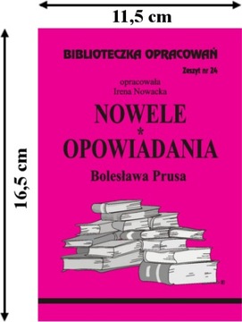 NOWELE PRUS STRESZCZENIE opracowanie ściąga BRYK