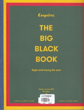 ESQUIRE-BIG BLACK BOOK весна-лето 2018 Великобритания