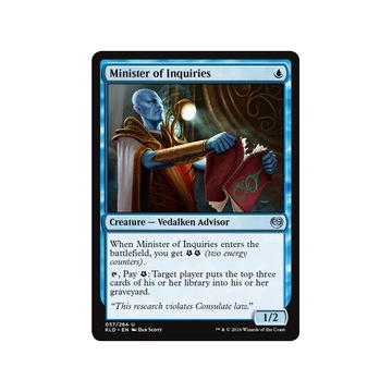 MTG Minister of Inquiries FOIL (Uncommon)