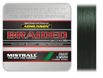 Plecionka Mistrall Admunson 135m Green 0.28mm