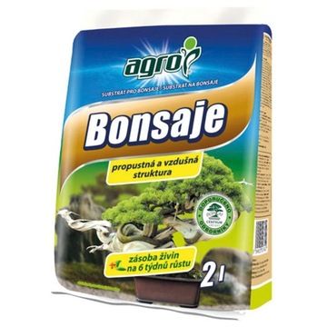 AGRO PODŁOŻE ZIEMIA SUBSTRAT BONSAI 2 L