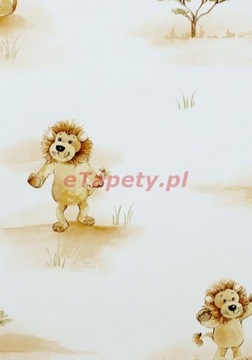 Tapeta WONDERLAND KIDS DZIECI 7281-01 lew