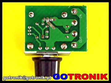 Модуль регулятора мощности 2000Вт 50В - 230В ___ BTE-068