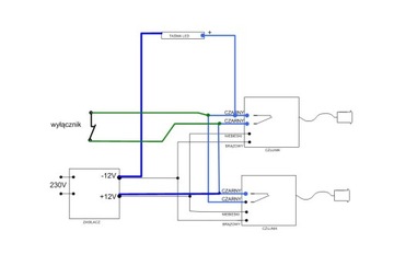 Светодиодный датчик движения MINI PIR 12V 15 ADC для встраиваемого использования