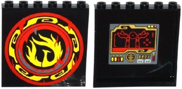 18417 LEGO 59349pb091 4513539 panel 6x5 70750 1szt