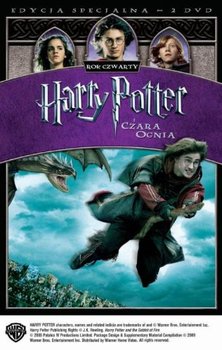 2xDVD Harry Potter i Czara Ognia Pattinson W FOLII