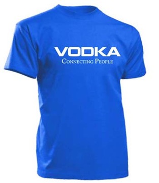 Tričko VODKA connecting PEOPLE Vodka tričká