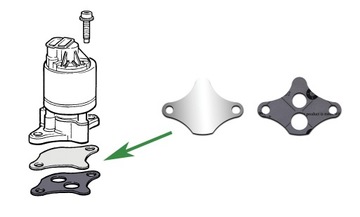 Заглушка EGR OPEL Astra Vectra 1,4 1,6 1,8 2,0 2,5