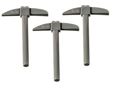 32227a LEGO 3841 384127 - KILOF - c.szary OLD 3szt