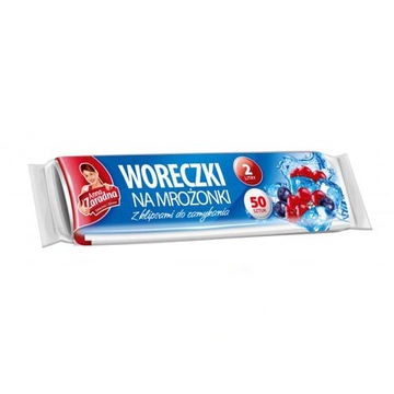 Woreczki na mrożonki 2L 50szt ANNA ZARADNA