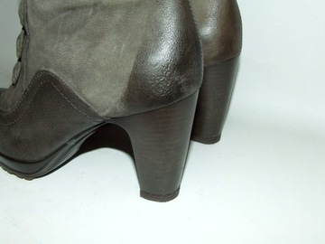 Buty ze skóry OXMOX r.38 dł.24,4 cm