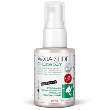 LL AQUA SLIDE Oil Lube - ŚLISKI JAK OLEJEK + Aloes