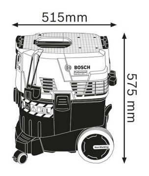 Промышленный пылесос Bosch GAS 1380 W.