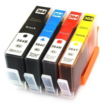 TUSZE DO HP 364XL CHIP 3520/5520/B110/3070 GRATIS