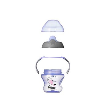 TOMMEE TIPPEE Чашка-непроливайка 150 мл для девочек от 4 месяцев 471031