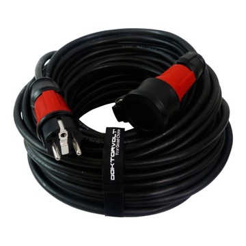 Przedłużacz 10m 230V budowlany kabel przedłużający