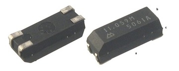 Rezonator kwarcowy 11.059 MHz SMD - 2 sztuki