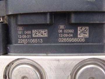 ABS ESP MERCEDES W246 W176 A0084317512 0265242214