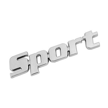 EMBLEMAT SPORT CHROM NAKLEJKA LOGO CLIO CLK SKL