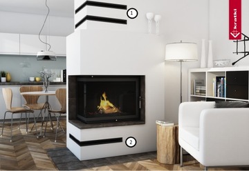 фото ориг. №4, Backlash 45s angular right 40x60x6 sf black lattice