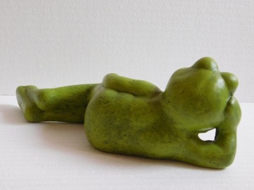 ЛЯГУШКА ФИГУРКА ЛЯГУШКИ САД ПОДАРОЧНЫЙ ОРНАМЕНТ УКРАШЕНИЕ