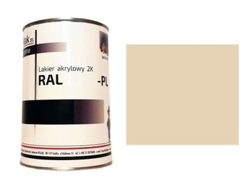 PL500 Lakier Akrylowy 2K RAL 1015 LIGHT IVORY Kość Słoniowa 1 L