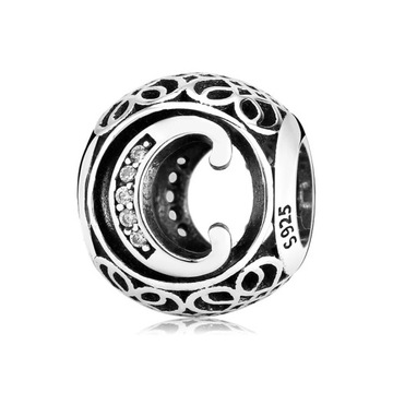 Charms Litera C CLASSIC STYLE zawieszka S925