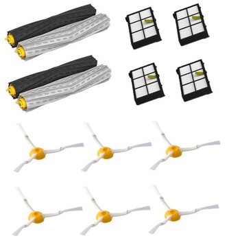 ZESTAW SZCZOTKI FILTRY WAŁKI iRobot ROOMBA 805 865 870 871 880 886 965 980