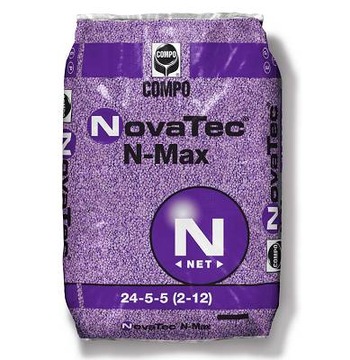 Compo Expert NovaTec N-Max 24-5-5 25кг азотное удобрение для газонов и травы