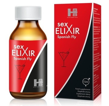 SEX ELIXIR HISZPAŃSKA MUCHA AFRODYZJAK LIBIDO 15ML