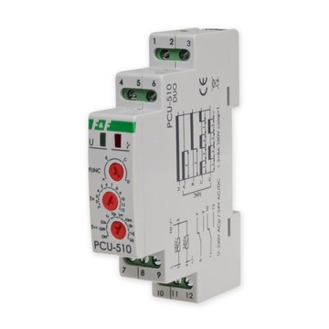 F&F PRZEKAŹNIK CZASOWY 2P 2x8A PCU-510 DUO
