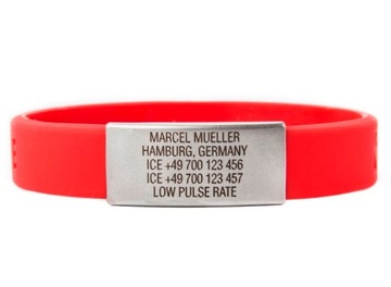 БРАСЛЕТ С ГРАВИРОВКОЙ ДИАБЕТ ДИАБЕТ