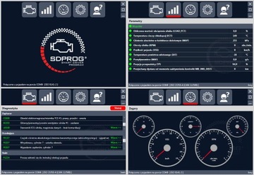 Диагностический интерфейс OBD2 ELM327 Vgate iCar Pro WiFi + код SDPROG PL