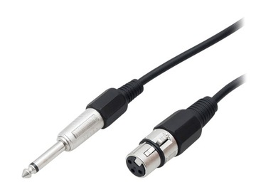 Кабель Микрофонный кабель Jack 6,3 мм XLR 1,5 м 4360