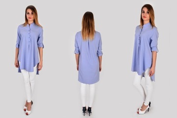 ДЛИННАЯ АСИММЕТРИЧНАЯ ТУНИКА ДЛЯ МАТЕРИАЛОВ, ЦВЕТ R - 54