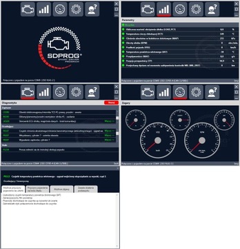 Интерфейс WiFi OBD2 ELM327 + PL SDPROG Opel Ford