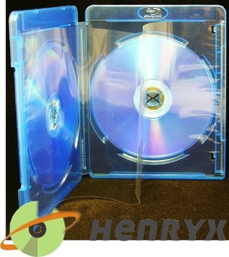 Коробки для 2 дисков Blu-ray 11 мм BD-R Blue 1 шт.